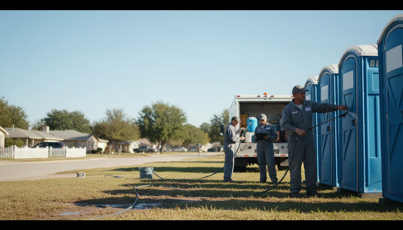 Long-Term Portable Toilet Rental in Pinebluff, NC near me